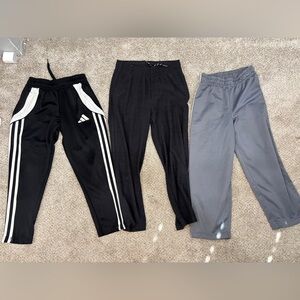 Lot of 5/6 little boy’s athletic pants sweatpants activewear adidas Old Navy